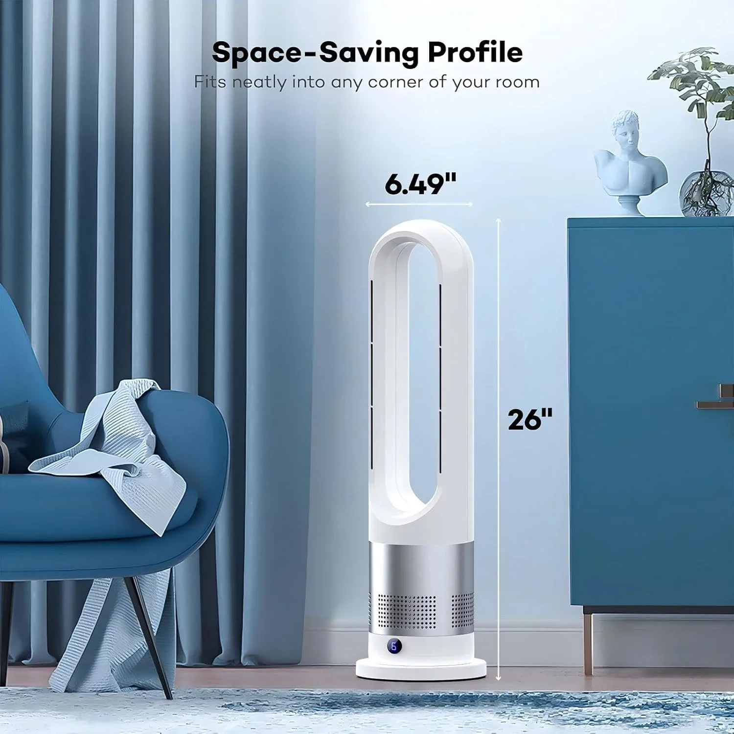 Bladeless Tower, 30W(0.04hp), ABS - detail 6