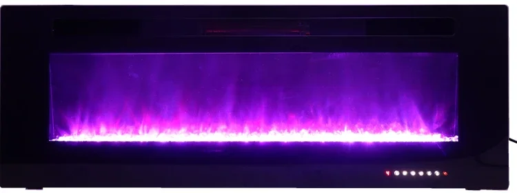 Electric Fireplace, Wall, 750W, Metal - detail 42
