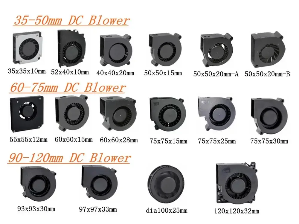 Fan, 110V, 220V, 120x120x38mm - detail 8