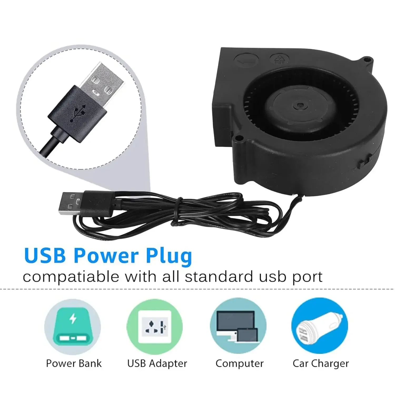 Mini Outdoor Bbq Blower, Centrifugal, 12v, 2.7A, 9733 - detail 16