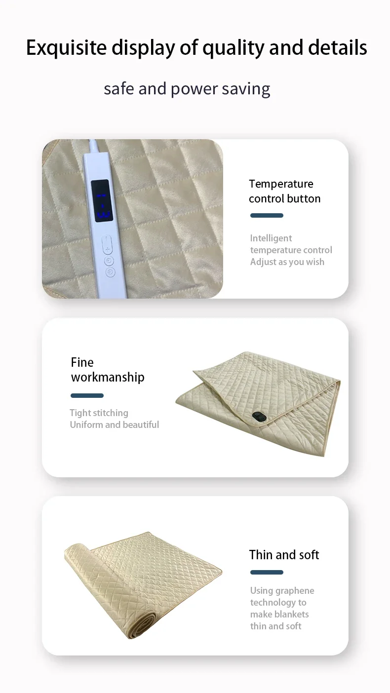 Heated Blanket, USB, Portable, 24V - detail 24