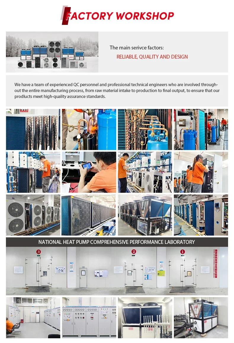 Water Source Heat Pump, R290, 18KW, Inverter - detail 16