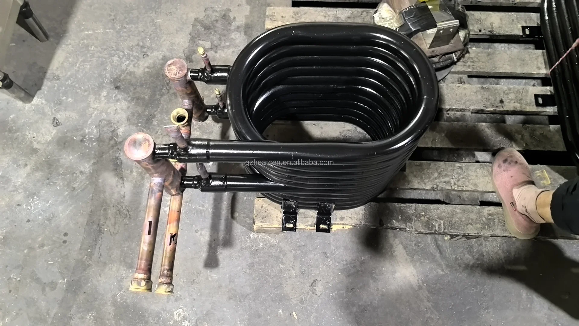 Pipe Water-to-water Heat Exchanger, 220 V, Carbon Steel - detail 6