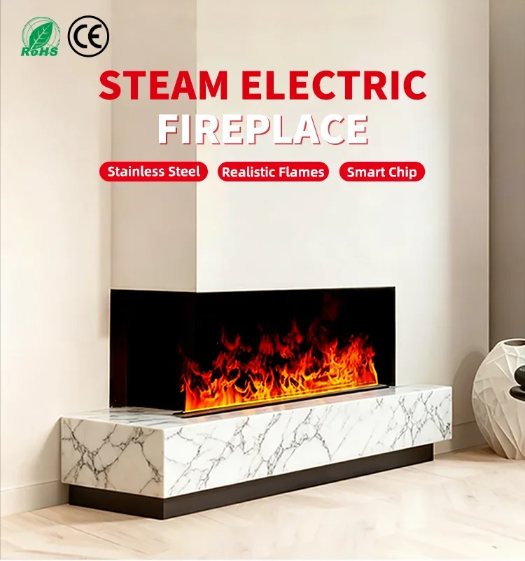 Atomization Electric Fireplace, 3D, LED - detail 2