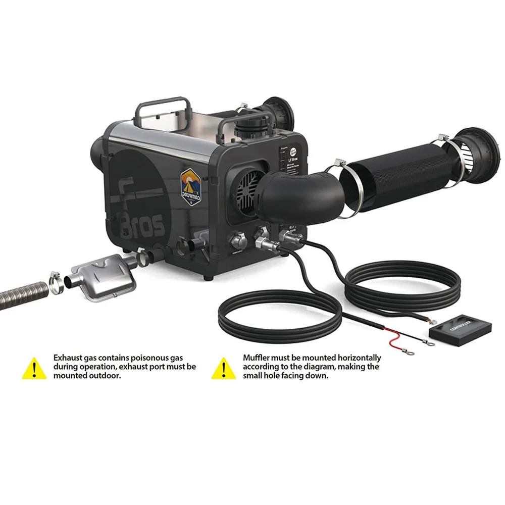 Parking Air Diesel Heater, 12V, 220V, 5KW - detail 6