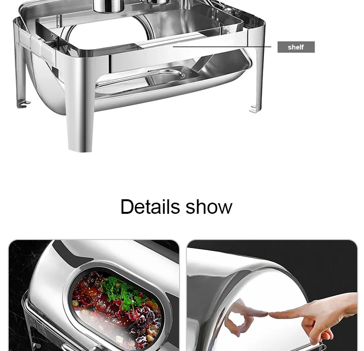 Wedding Food Warmer, Stainless, Steel - detail 14
