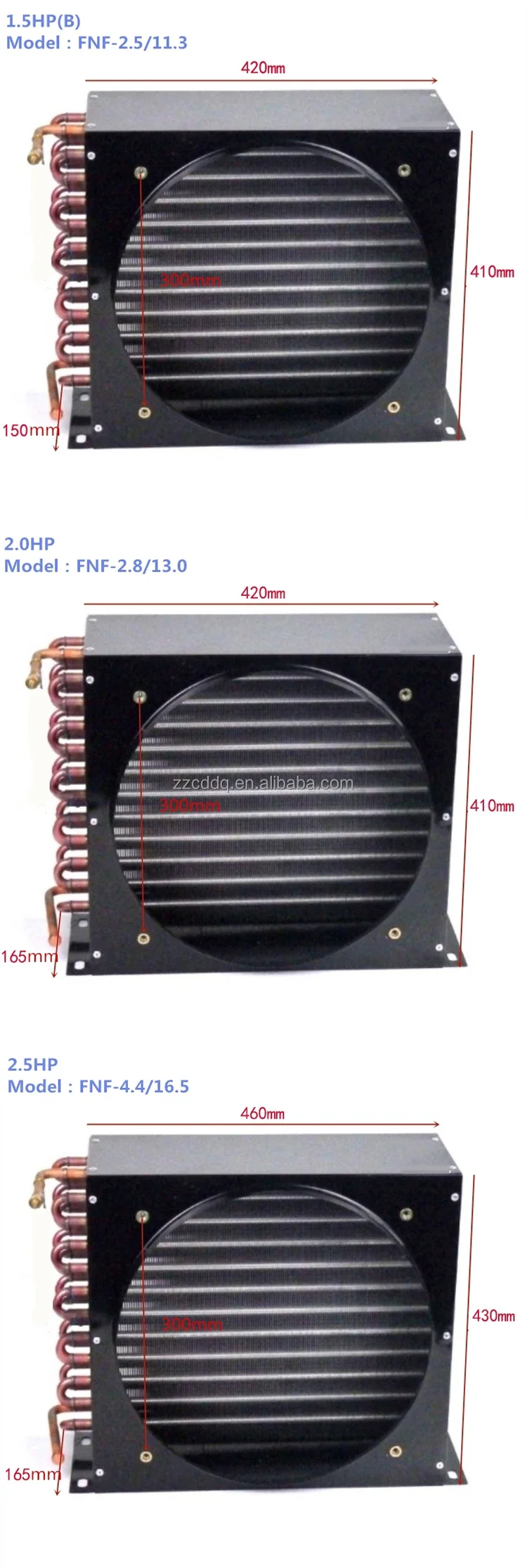 Condensing Unit, 1HP, FNF-1.2/5.4, Copper, Aluminum - detail 16