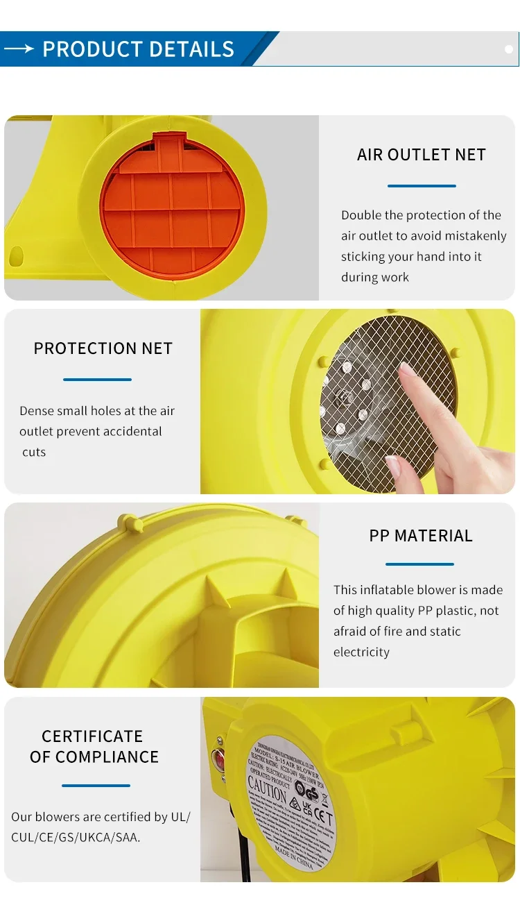 Electric Air Blower, 1500W, 2HP - detail 20