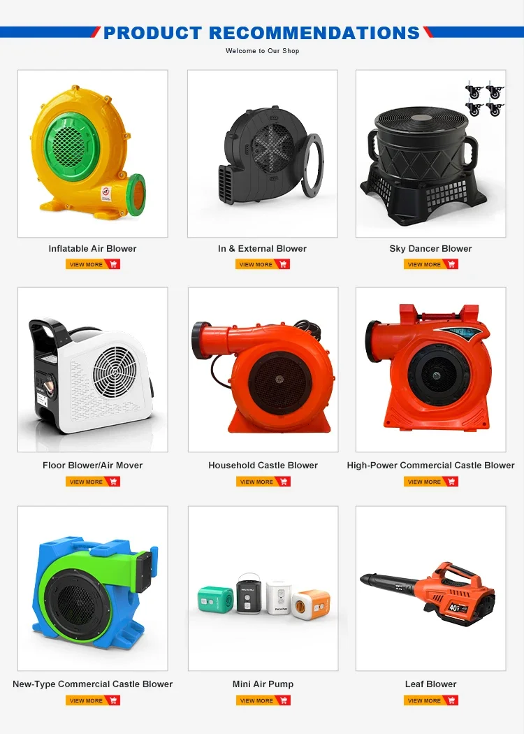 Powerful Inflatable Air Blower, 2300W, 2HP - detail 10