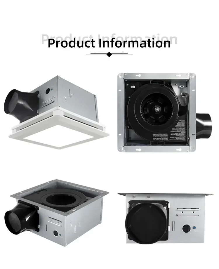 Powerful Ventilation Fan, 5CCT, A.C. Source, Galvanized steel - detail 20
