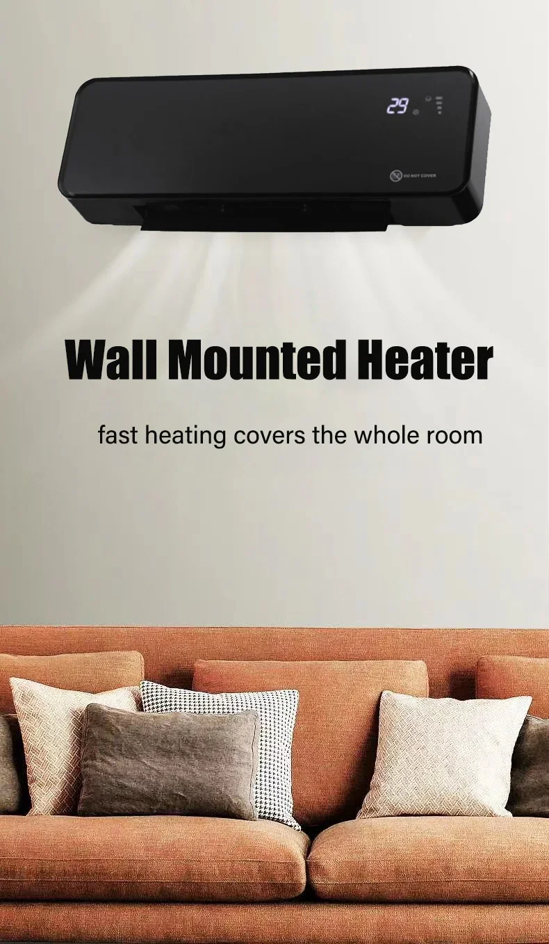 Mounted Electric Ptc Heater, Wall, 2000w - detail 6