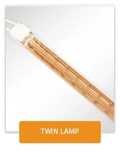 Lamp Quartz Twin Tube, 400 V, 3000w(4.02hp) - detail 18