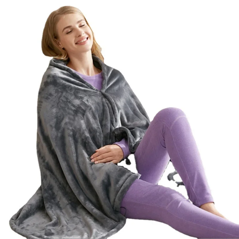 Shawl Wearable Electric Blanket, USB, Portable - detail 2