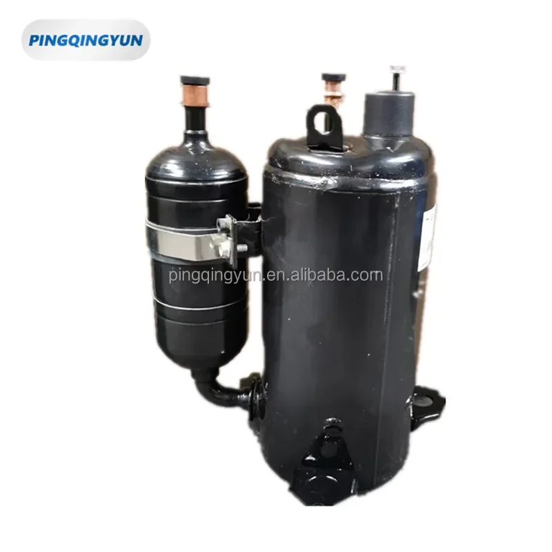 PH240X2C Rotary Refrigeration Compressor, R22, Air Cooled, 15kg - detail 4