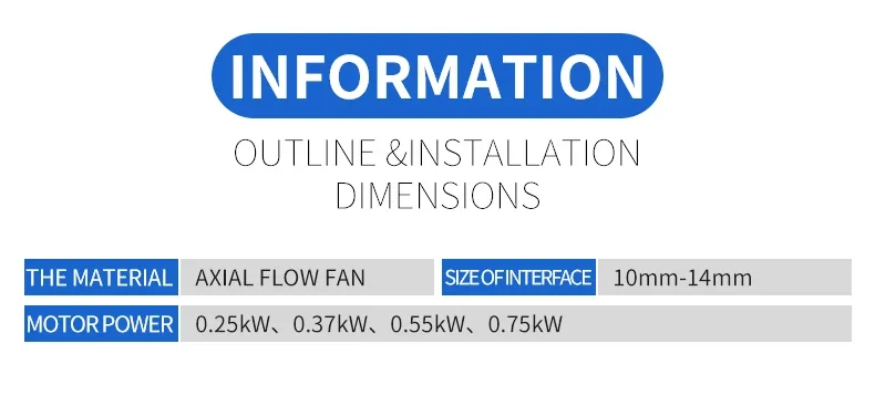Aluminum Alloy Axial Fan, Explosion-proof, 220V - detail 4