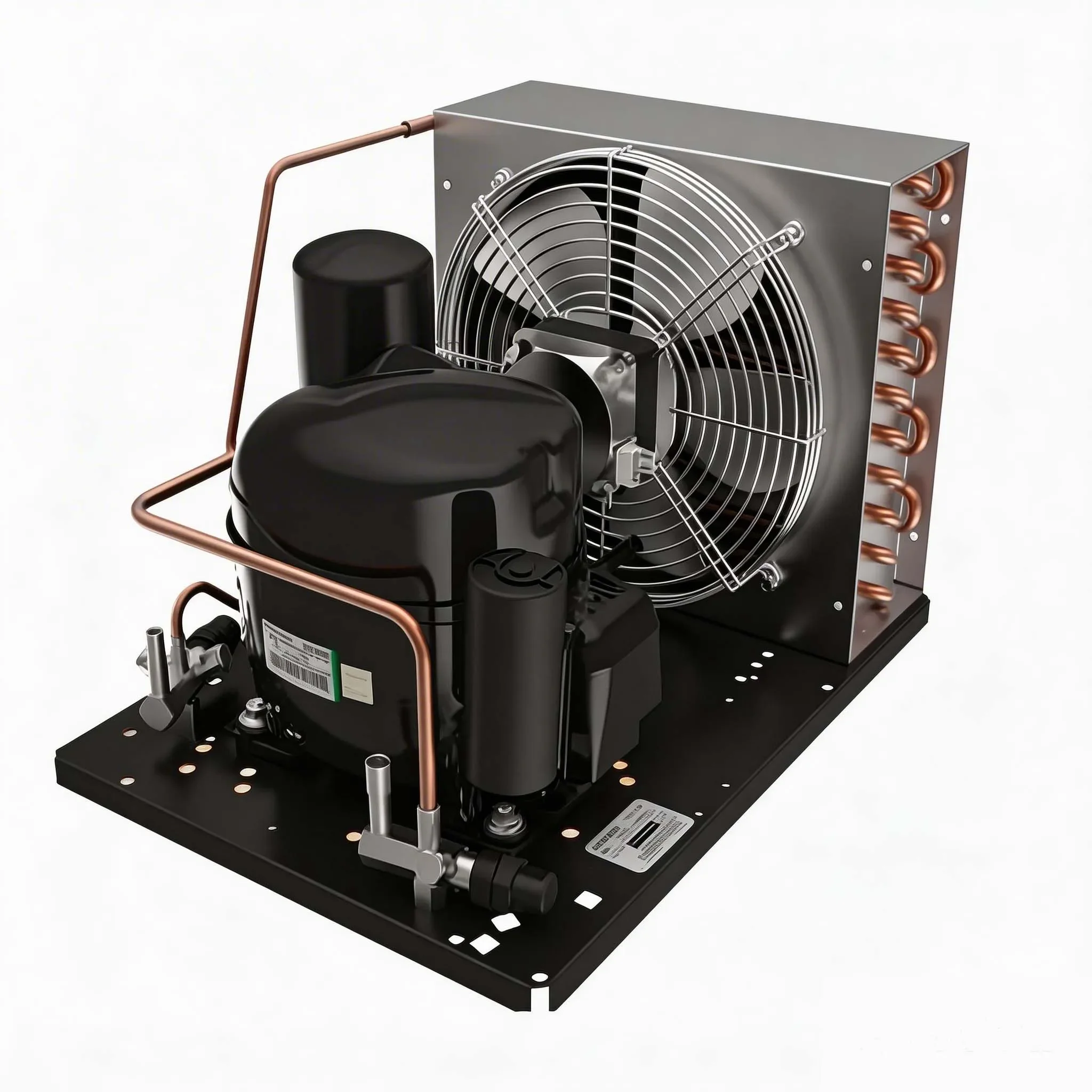 Condensing Unit, 220V, NJ2192GK, R404A, 2.5KW - detail 4