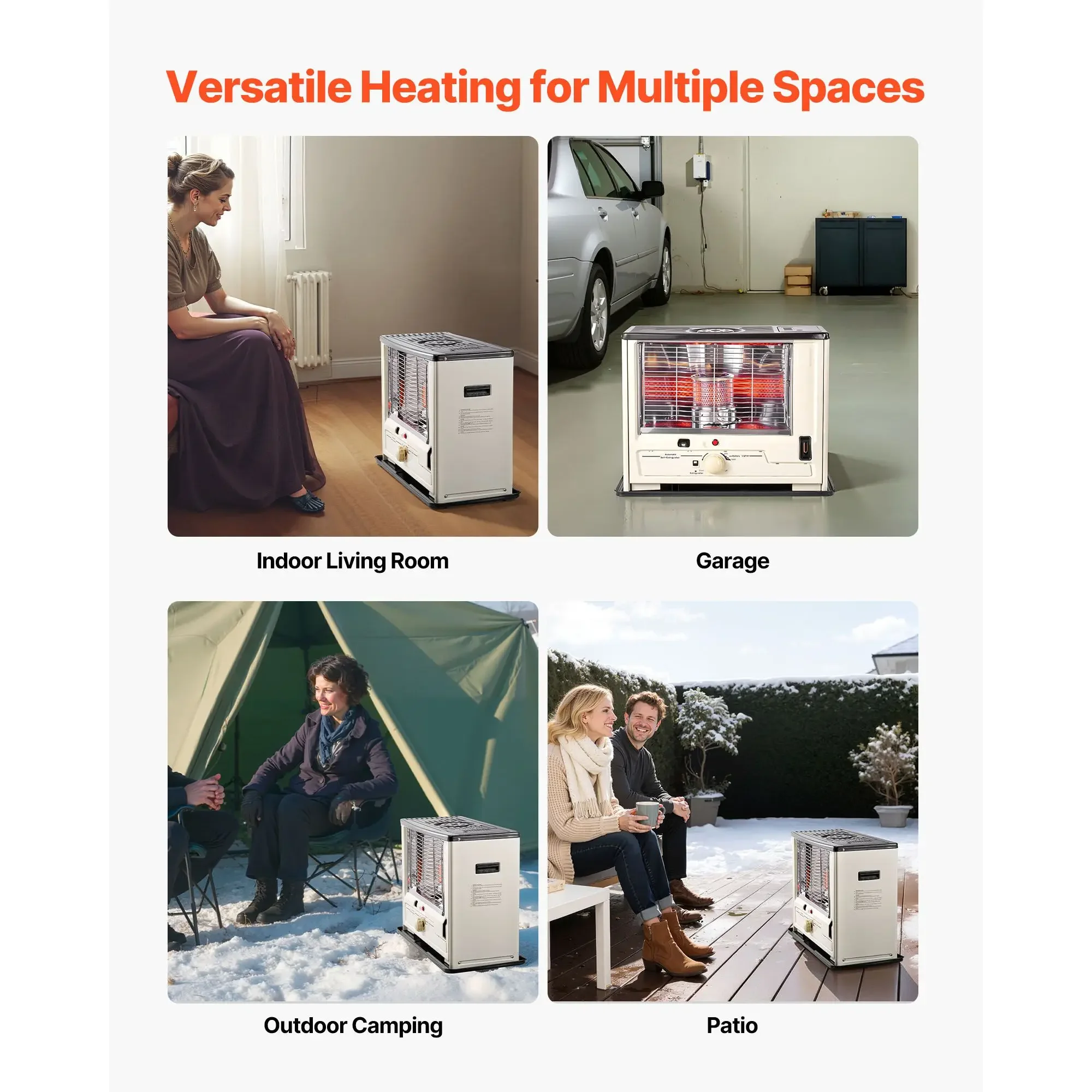 Kerosene Heater, Portable, 10000, BTU - detail 12