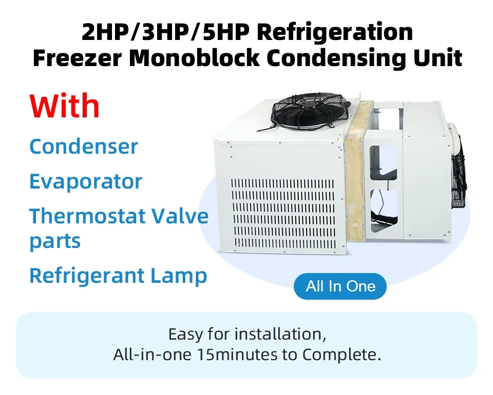Condensing Unit, Monoblock, 110V, -22- 8℃ - detail 2