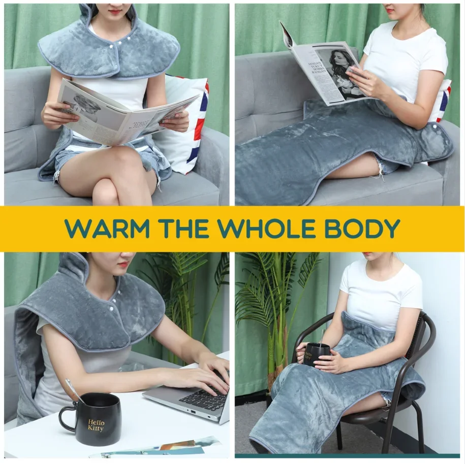 Heating Shawl Blanket, 94*56cm, 100-120V - detail 22