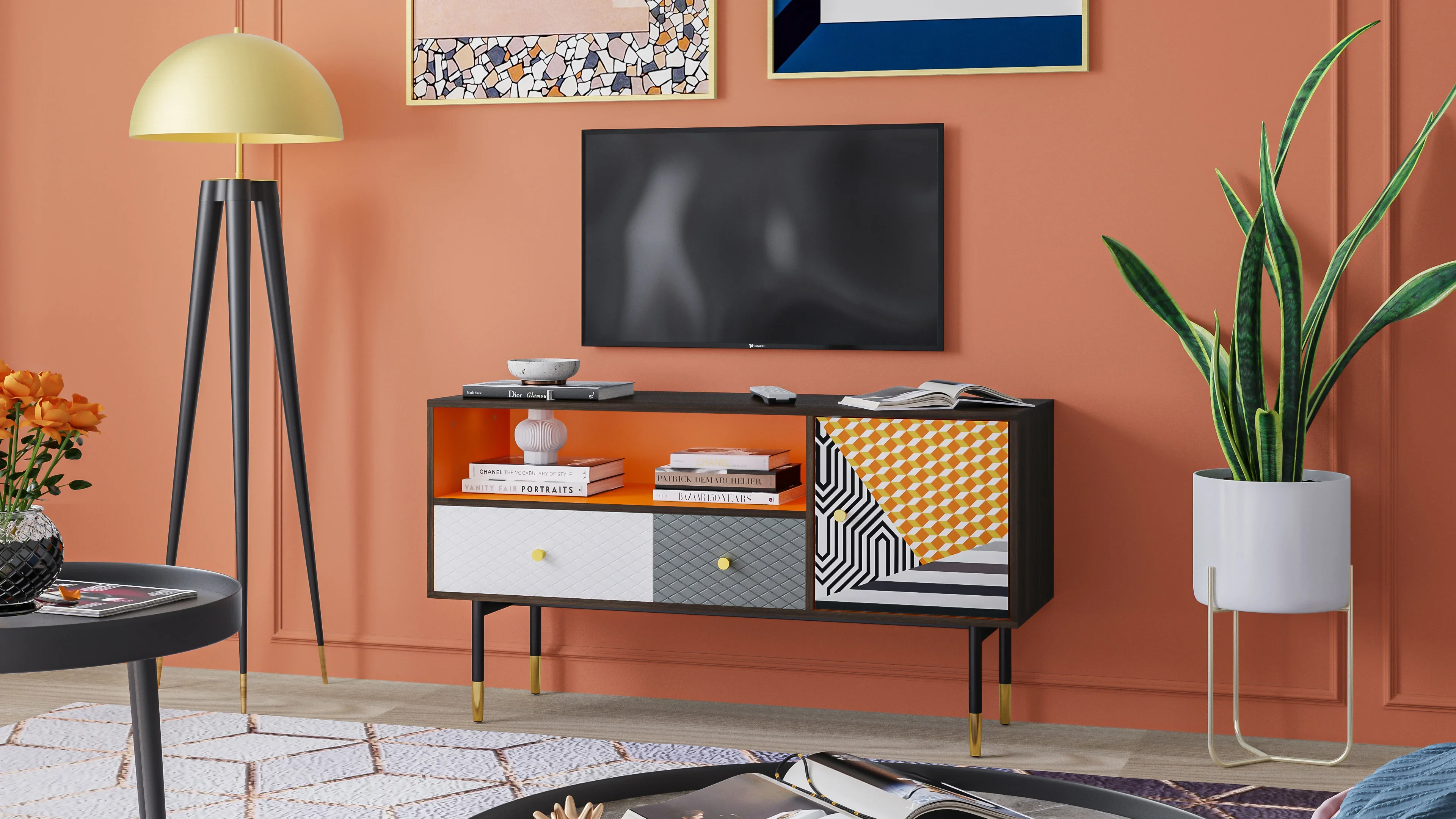 Electric Fireplace, GRS, Particle board - detail 6