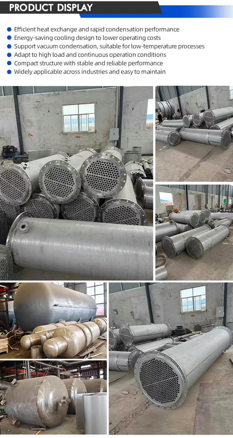 Shell and Tube Heat Exchanger, Stainless, Steel - detail 8