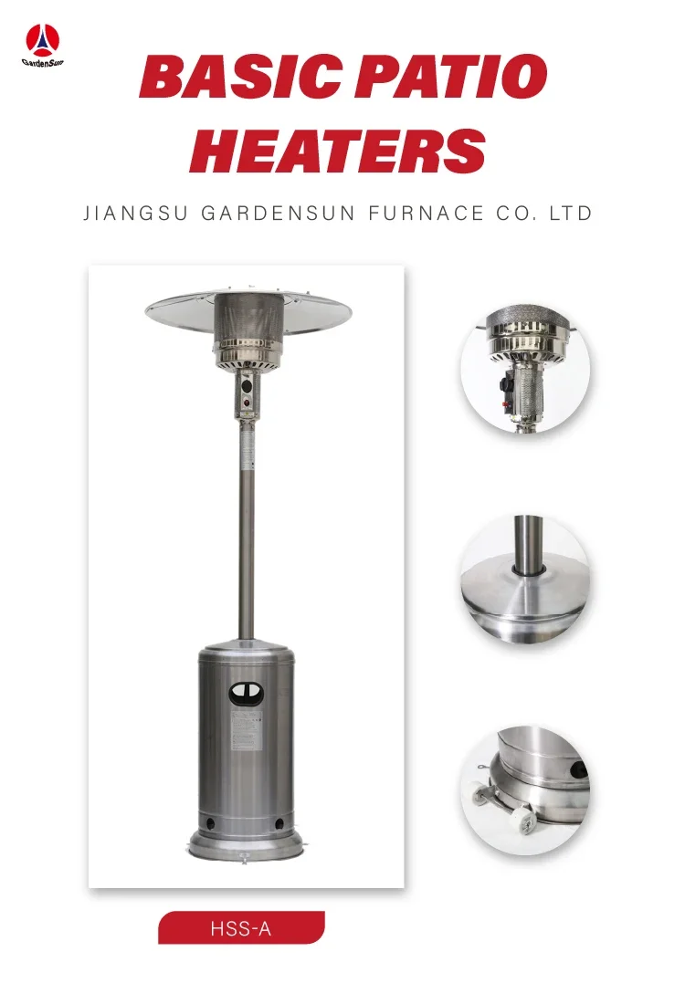 Gas Heater, Portable, 5000-13000W, Stianless Steel - detail 10