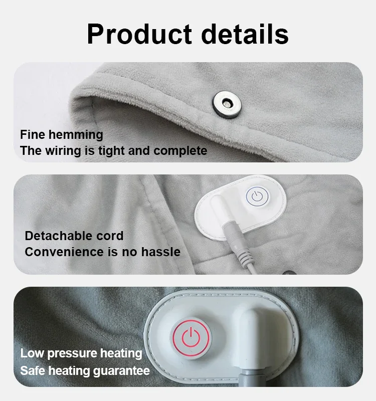Far Infrared Electric Blanket, 24V, USB - detail 18