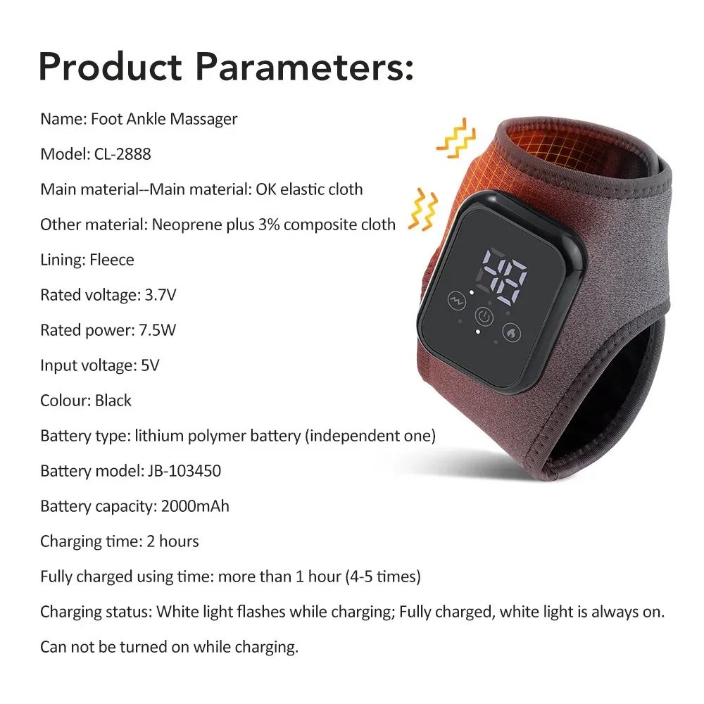 Foot Hand Warmers, Rechargeable battery, Foot Massager - detail 56