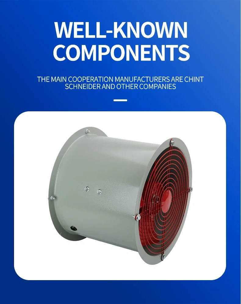 Aluminum Alloy Axial Fan, Explosion-proof, 220V - detail 12