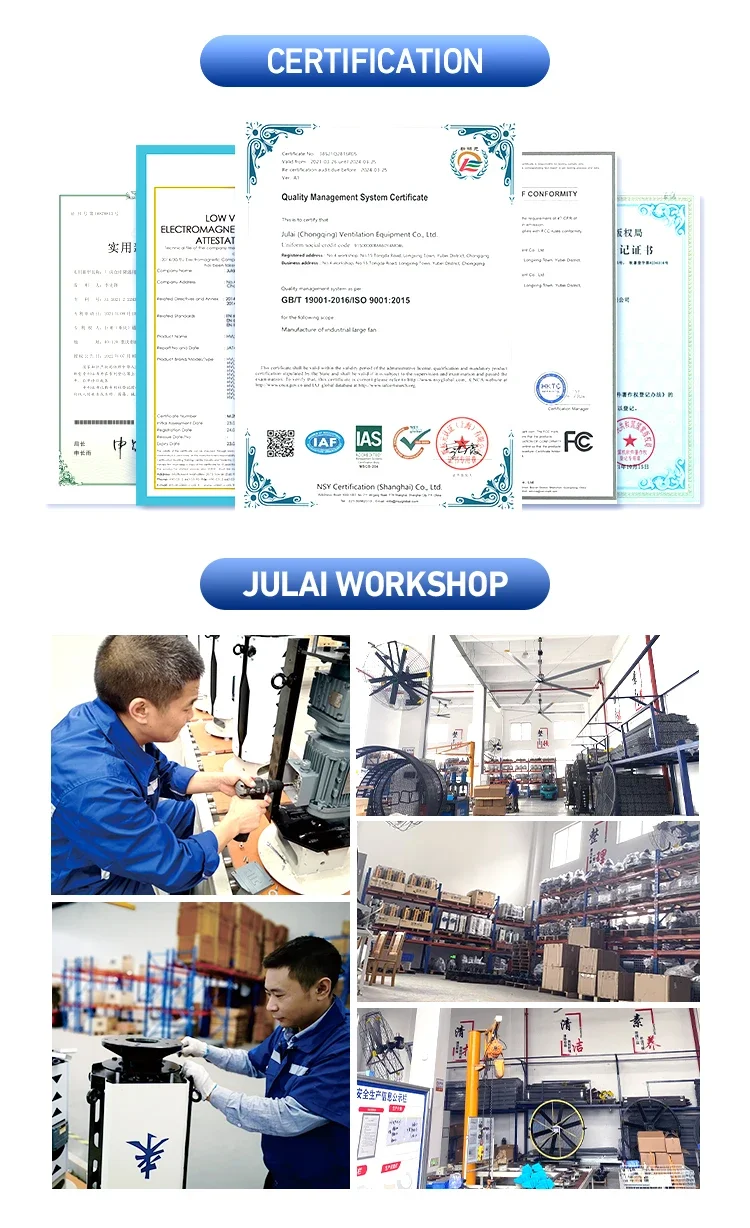 Ceiling Fan, JULAI, 13ft, 4m, HVLS - detail 10