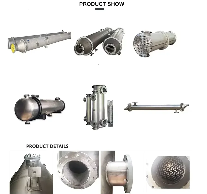 Shell and Tube Heat Exchanger, Stainless, Steel - detail 10