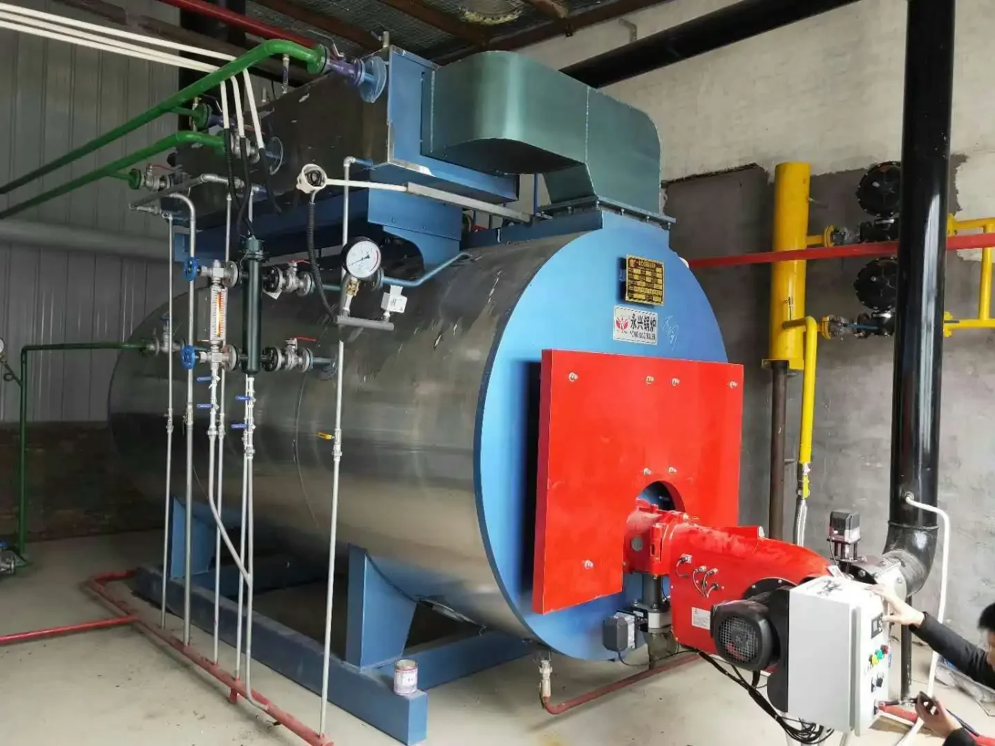 Horizontal Waste Oil Boiler, 0.5t, Carbon Steel - detail 48