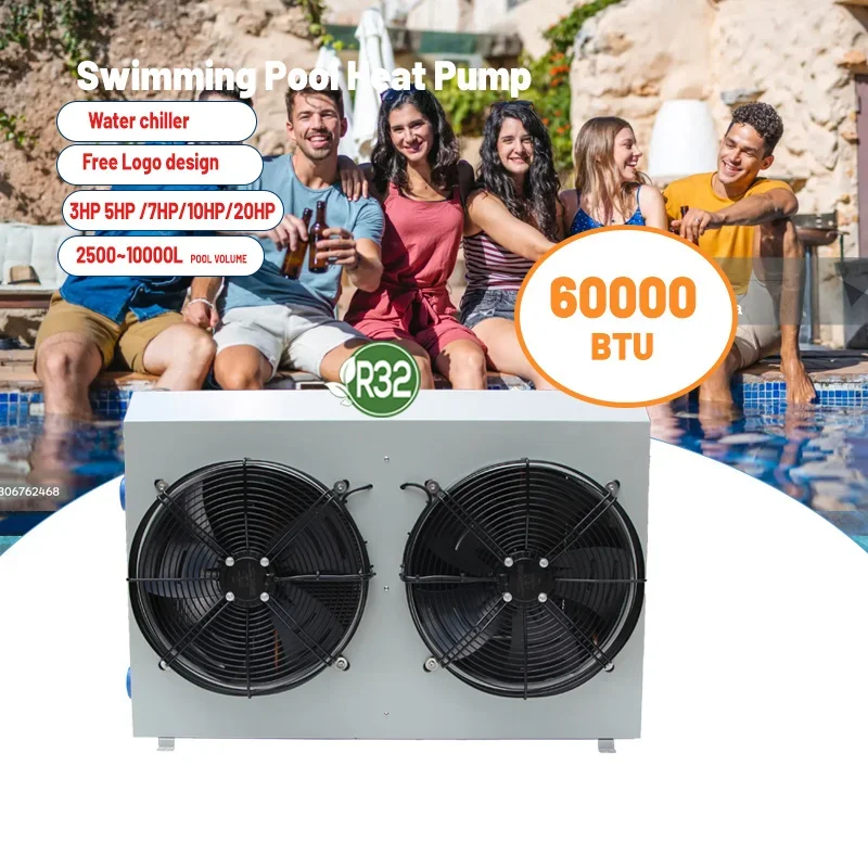 Electric Swimming Pool Chiller, R32, 1P 220~240V 3P 220V - detail 28