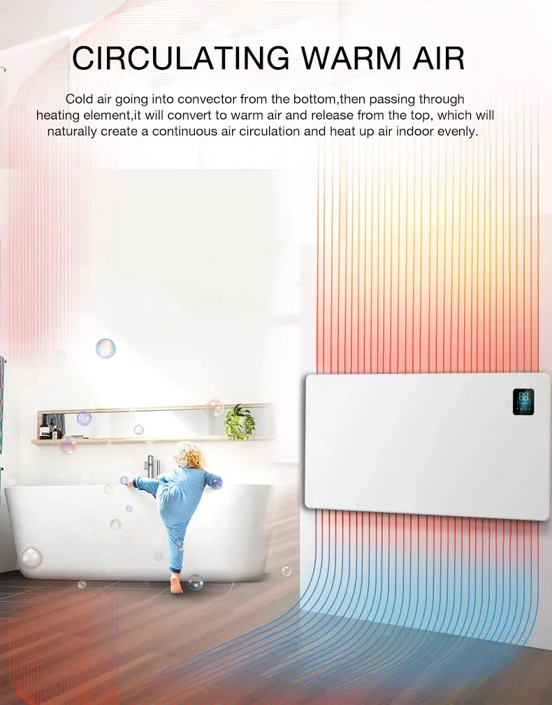 Wall Mounted Infra Panel, 110-240V, Electric - detail 4