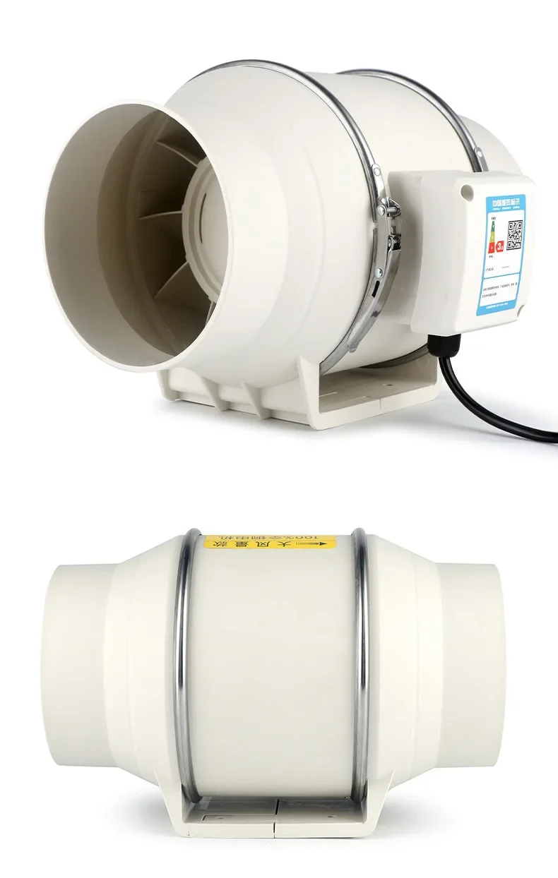 Mixed Flow Duct Fan, Inline, HVAC, 110V/220V - detail 36