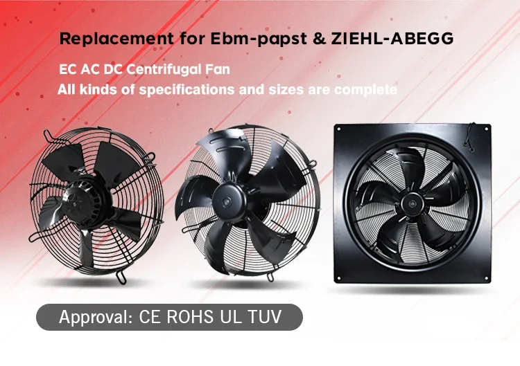 Axial Exhaust Fan, 300mm, 350mm, 400mm, 450mm - detail 2