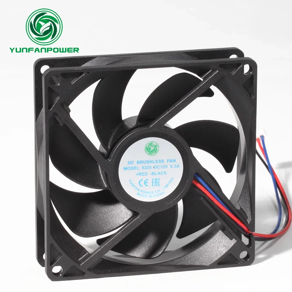 Axial Fan, 2ball, 12V, 24V, 36V - detail 8