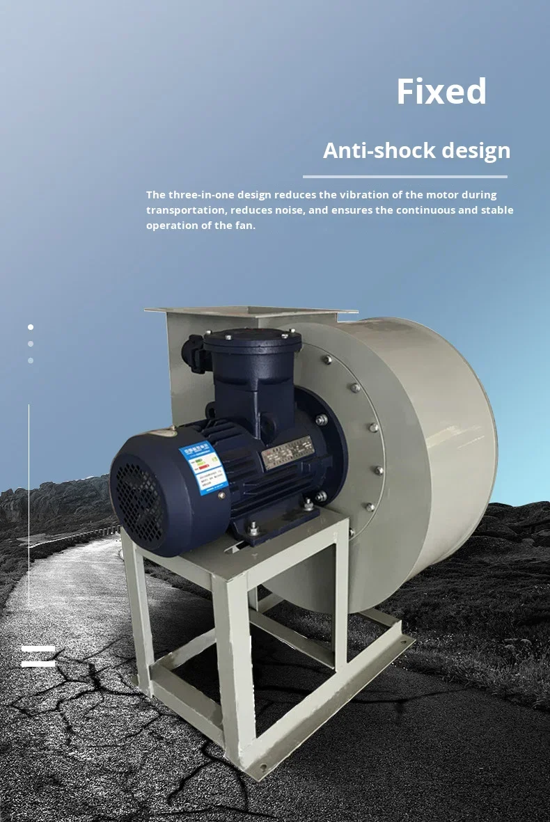 Centrifugal Fan, B4-72, Stainless, Steel, Explosion-proof - detail 16