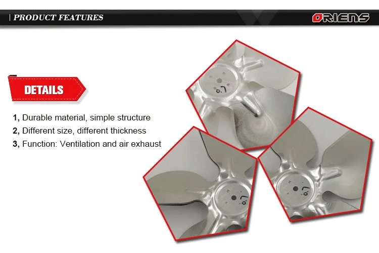 Ventilation Fan Parts, Aluminium, Stainless Steel, Full-Vortex - detail 6