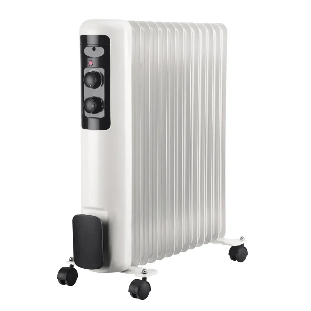Electric Oil-filled Radiator, 1500-2000W, Wall - detail 2