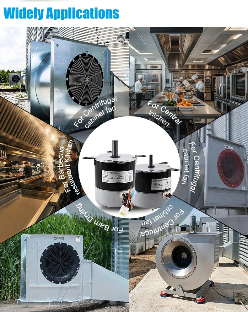 Ecm Industrial Fan, 1/3HP, 1/2HP, 1HP, 110/230V - detail 14