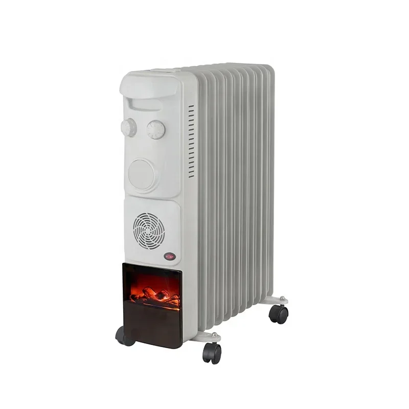 Fins Oil Filled Heater, 3D, Portable - detail 6