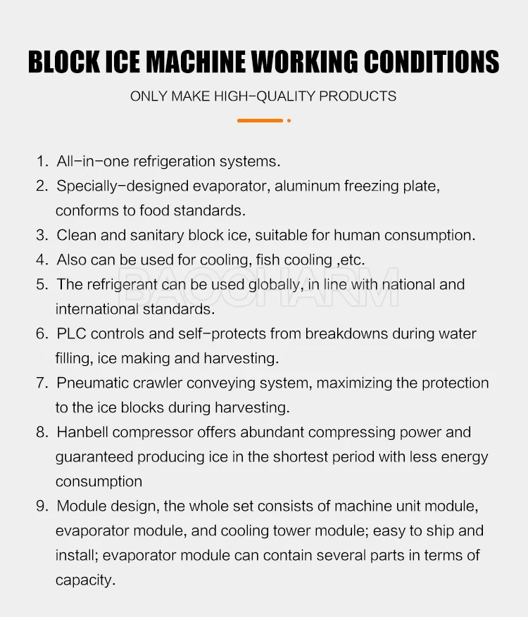 Ice Machines, BAOCHARM, 380 V, Stainless Steel - detail 8