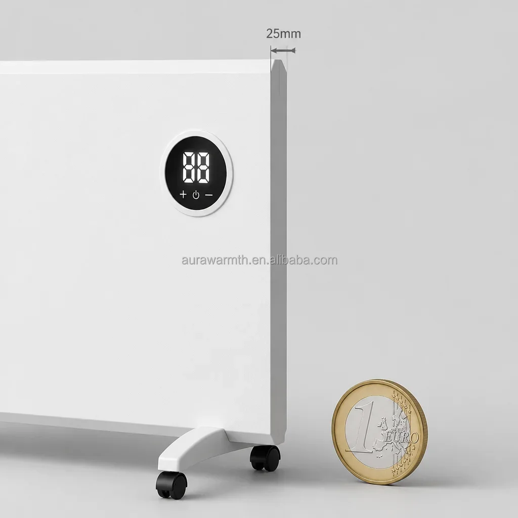 Portable Space Room Heater, Ceiling, 800 W, Metal - detail 14