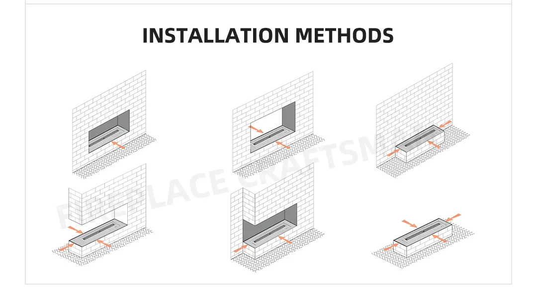 Electric Fireplace, 1200, 1500, 1800mm, WIFI - detail 18