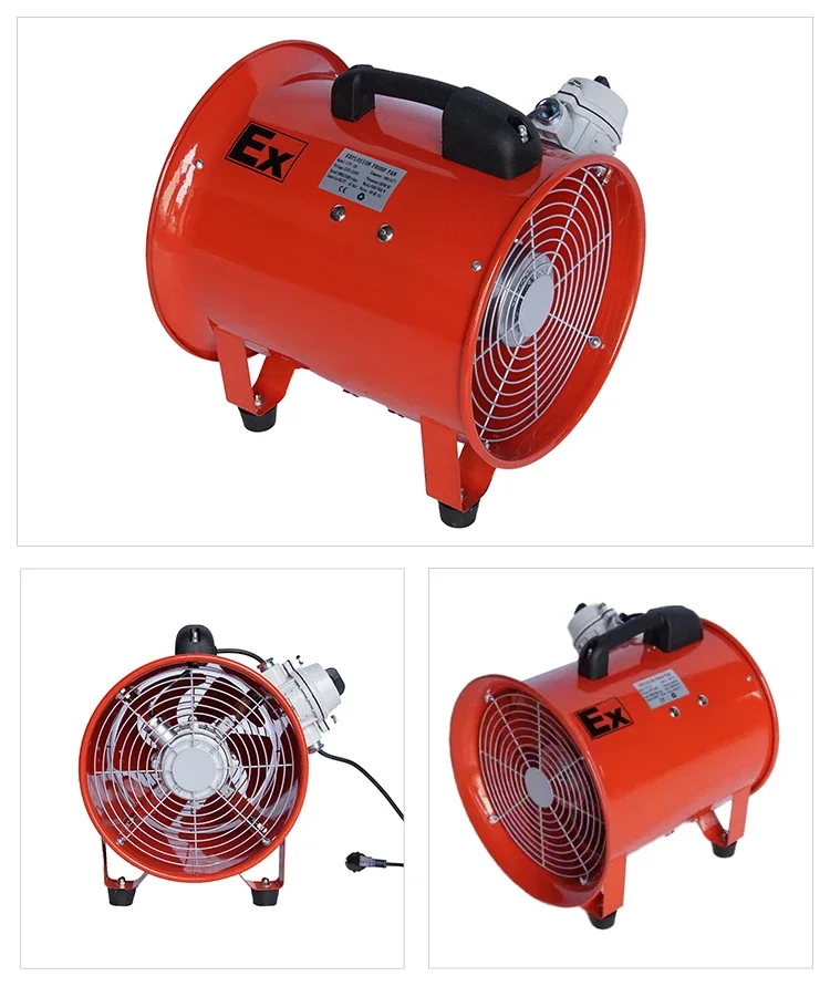 Portable Axial Exhaust Blower, 110V, 220V, 50/60Hz - detail 10