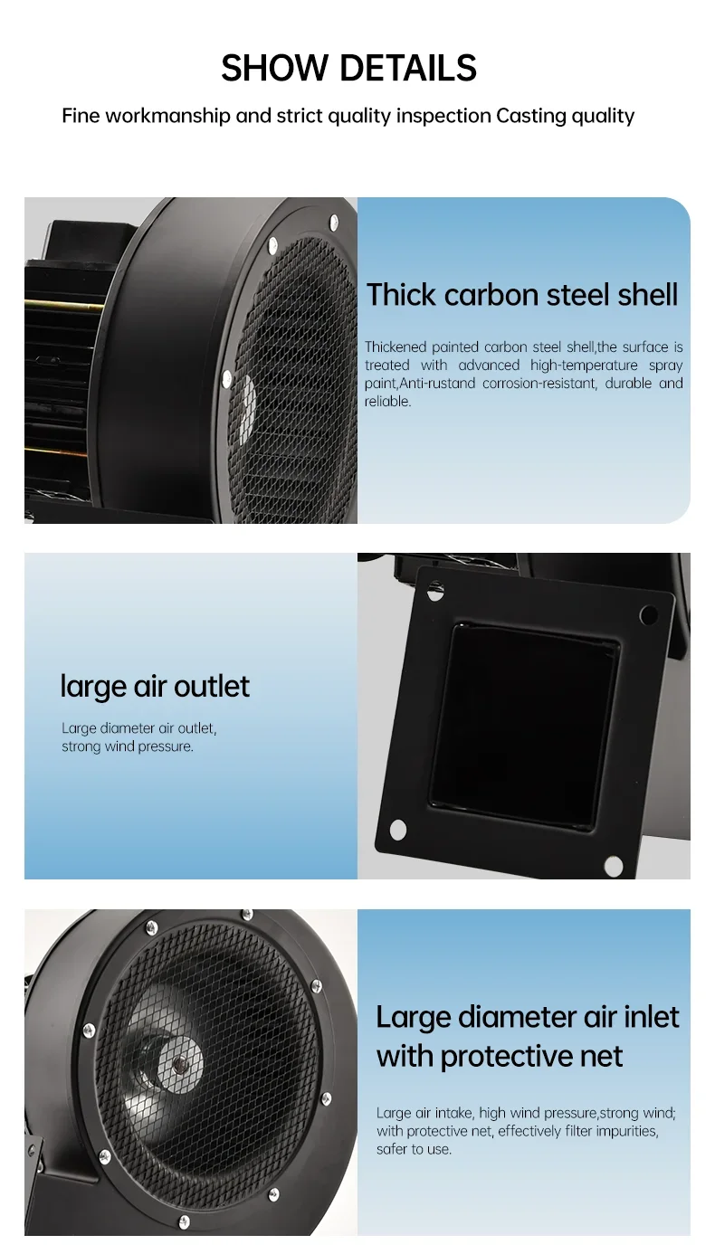 Cross Flow Fan, CY150, 220V, 380v, Centrifugal - detail 12