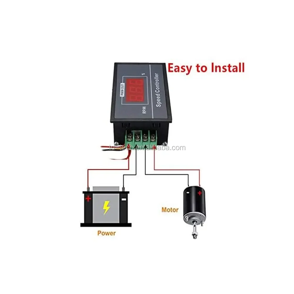Speed Controller, 60V, 52V, 48V, 12V - detail 2