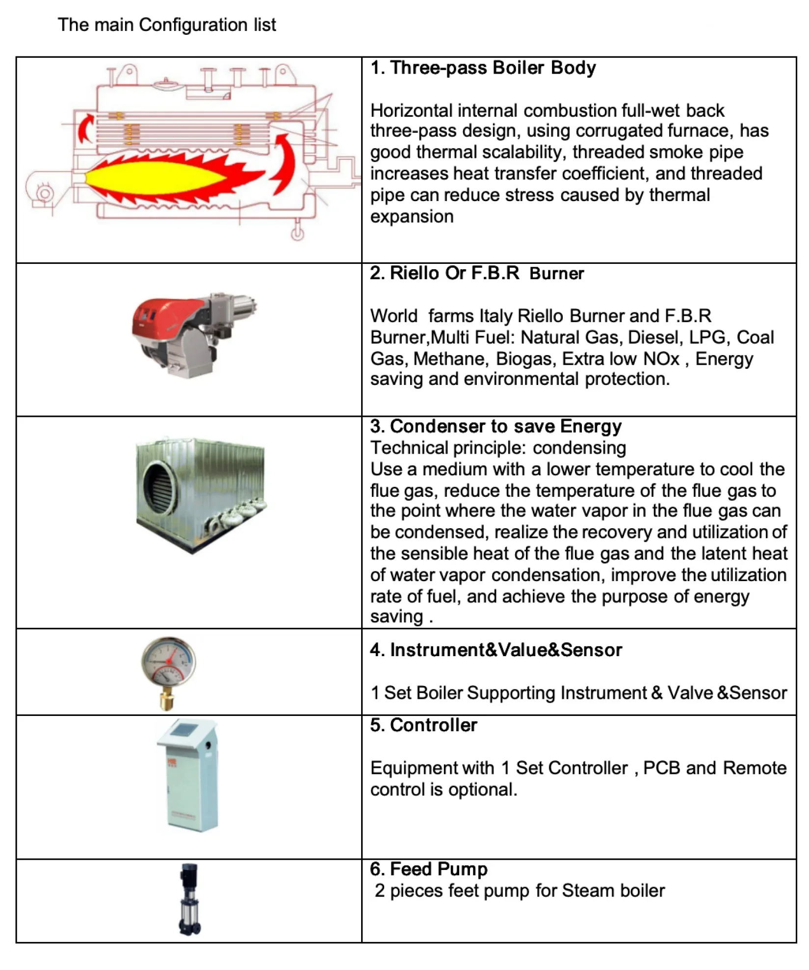 Oil Gas Fired Boiler, LPG, Natural Circulation, 1 Year - detail 4