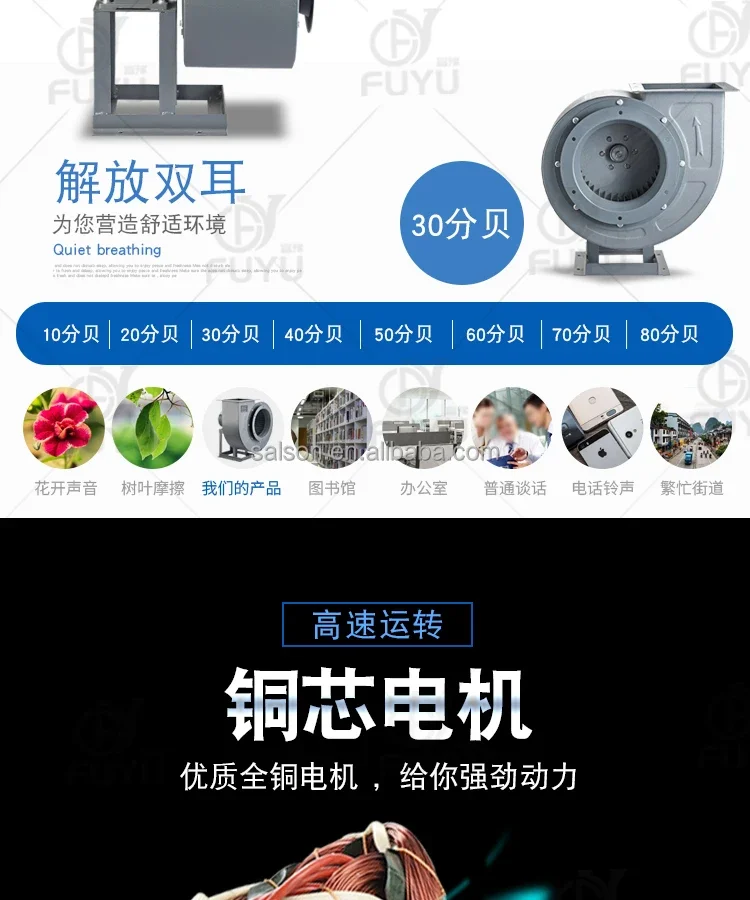 Centrifugal Fan, 11-62, Stainless, Steel, 2.2kw - detail 12